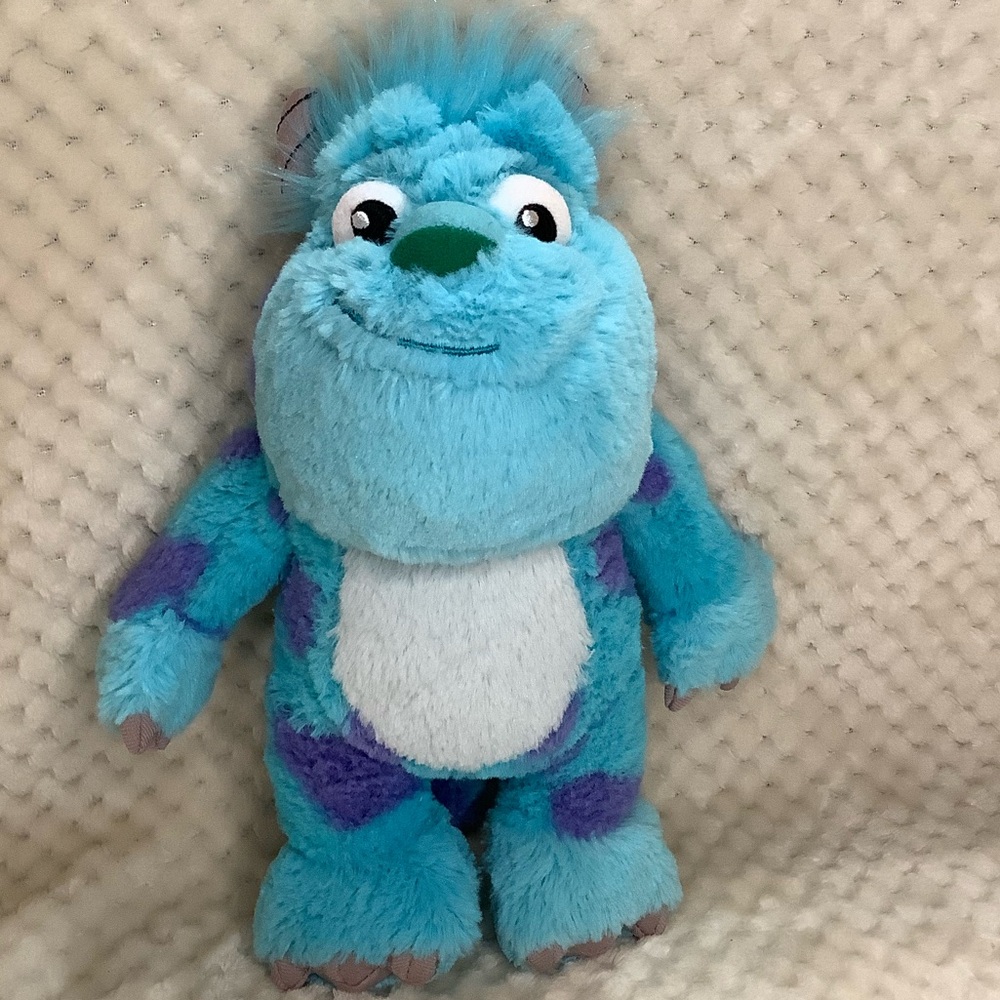Disney Babies Sulley Plush Monsters Inc 10 inch Missing Blanket
